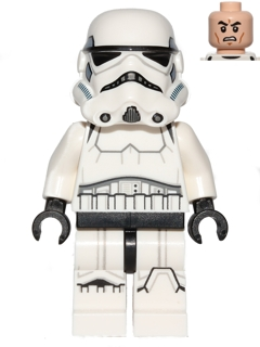 LEGO® Minifigure - Star Wars - Imperial Stormtrooper - Printed Legs, Dark Blue Helmet Vents - sw0585