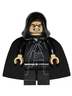 LEGO® Minifigure - Star Wars Episode 4/5/6 - Emperor Palpatine - Tan Head, Tan Hands - sw0595