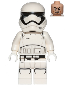 LEGO® Minifigure - Star Wars - First Order Stormtrooper (Rounded Mouth Pattern) - sw0667