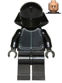 LEGO® Minifigure - Star Wars - First Order Crew Member (Fleet Engineer / Gunner) - Light Nougat Head - sw0671