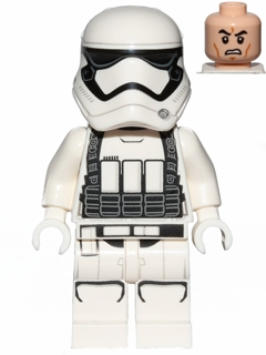 LEGO® Minifigure - Star Wars : Episode 7 - First Order Heavy Assault Stormtrooper (Rounded Mouth Pattern) - sw0695