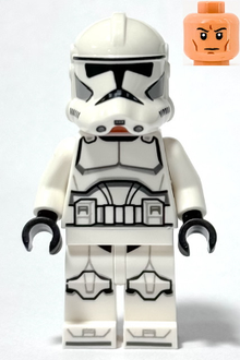 LEGO® Minifigure - Star Wars : The Clone Wars - Clone Trooper (Phase 2) - Nougat Head - sw1319