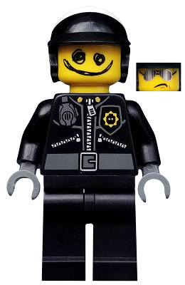 LEGO® Minifigure - The LEGO Movie - Scribble-Face Bad Cop - tlm007