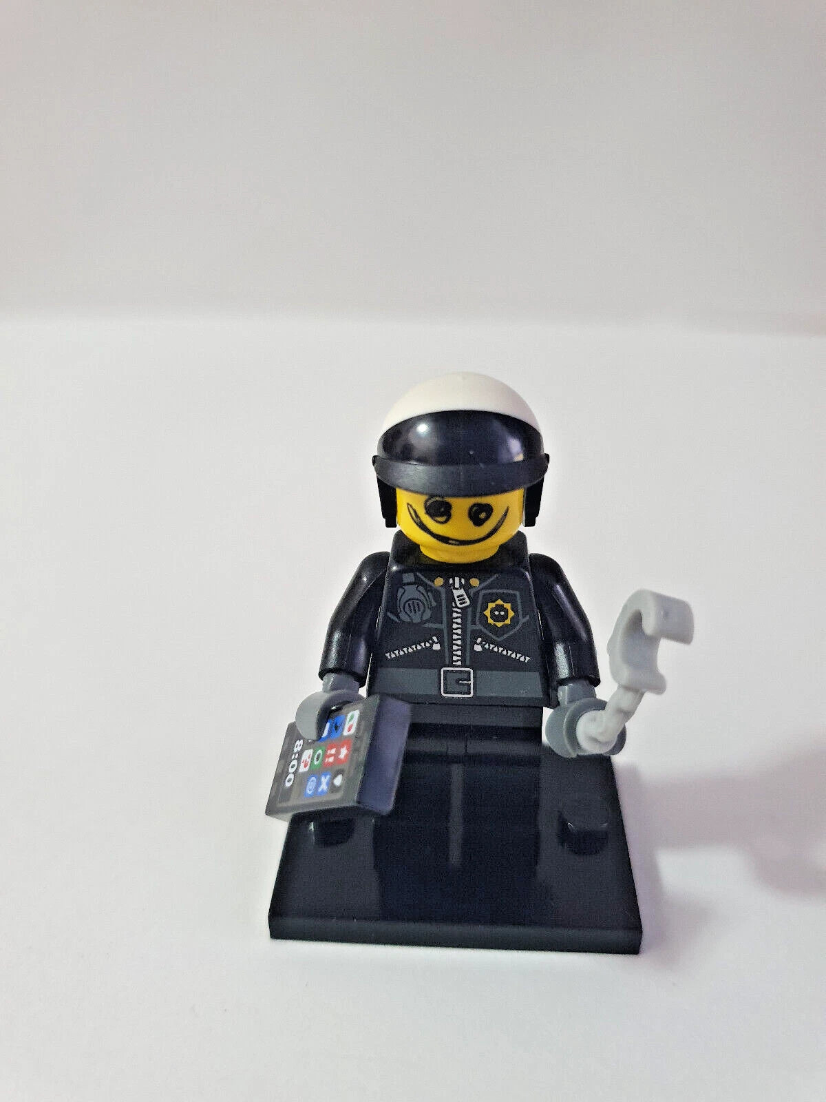 LEGO® Minifigure - The Lego Movie Series 1 CMF - with stand and accessories - Scribble-Face Bad Cop - tlm007