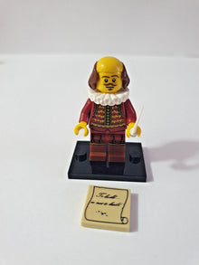LEGO® Minifigure - The Lego Movie Series 1 CMF - with stand and accessories - William Shakespeare - tlm008