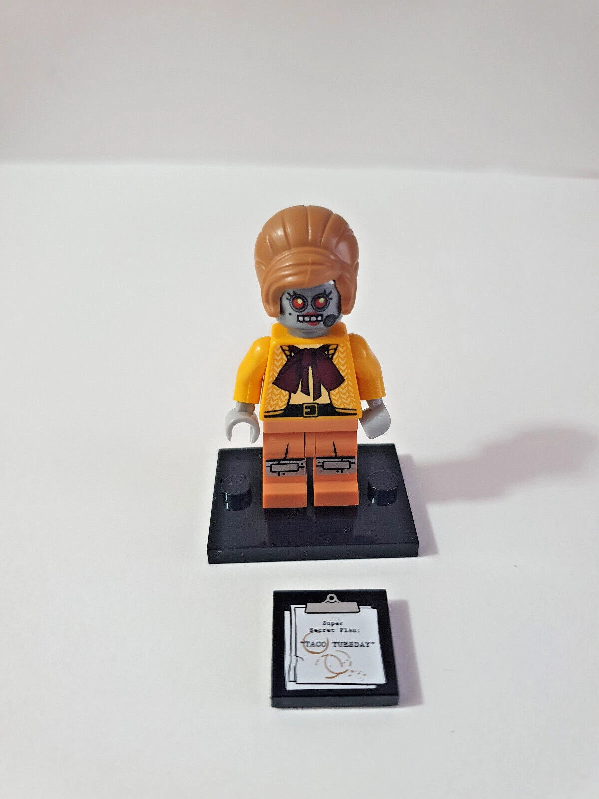 LEGO® Minifigure - The Lego Movie Series 1 CMF - with stand and accessories - Velma Staplebot - tlm011