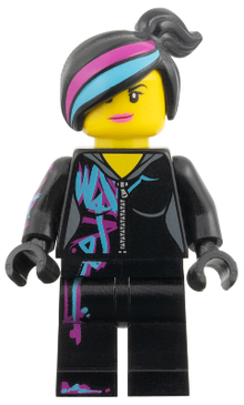 LEGO® Minifigure - The Lego Movie   - Lucy Wyldstyle - Closed Mouth - tlm083