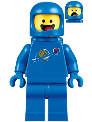 LEGO® Minifigure - Classic Space / The LEGO® Movie - Benny with Smile / Scared Expressions - tlm107