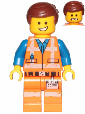 LEGO® Minifigure - THE LEGO® MOVIE 2 - Emmet Worn Uniform - tlm125
