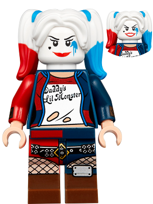 LEGO® Minifigure - THE LEGO® MOVIE 2 - Harley Quinn Apocalypseburg - tlm134