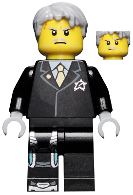 LEGO® Minifigure - Ultra Agents - Agent Solomon Blaze - uagt010