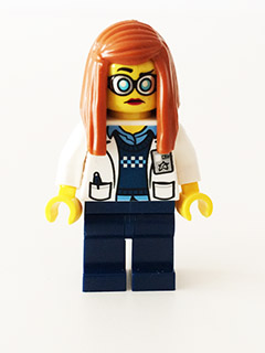 LEGO® Minifigure - Ultra Agents - Professor Christina Hydron - uagt017