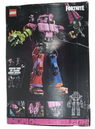 LEGO® Fortnite® - Mecha Team Leader - 77078 - 2603 Piece Building Set *** DAMAGED BOX ***