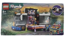 LEGO® Friends - Pop Star Music Tour Bus - 42619 - 845 Piece Building Set *** DAMAGED BOX ***