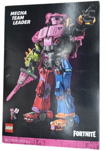LEGO® Fortnite® - Mecha Team Leader - 77078 - 2603 Piece Building Set *** DAMAGED BOX ***