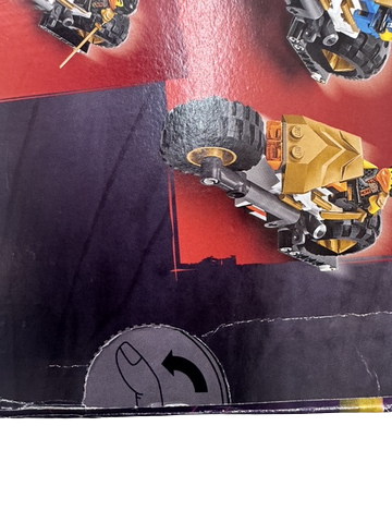 LEGO® NINJAGO® - Ninja Team Combo Vehicle - 71820 - 576 Piece Building Set *** DAMAGED BOX ***