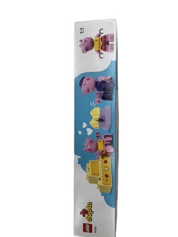 LEGO® DUPLO® - Peppa Pig™ Boat Trip - 10432 Box 2 - 23 Piece Building Set *** DAMAGED BOX ***