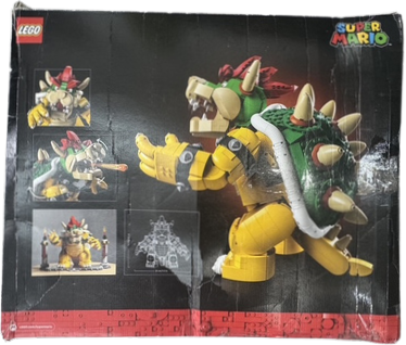 LEGO® Super Mario™ - The Mighty Bowser™ - 71411 - 2807 Piece Building Set *** DAMAGED BOX ***