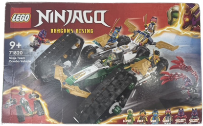 LEGO® NINJAGO® - Ninja Team Combo Vehicle - 71820 - 576 Piece Building Set *** DAMAGED BOX ***