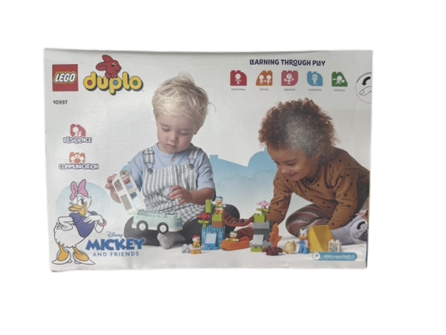 LEGO® DUPLO® Disney - Mickey and Friends Camping Adventure - 10997 - 37 Piece Building Set *** DAMAGED BOX ***