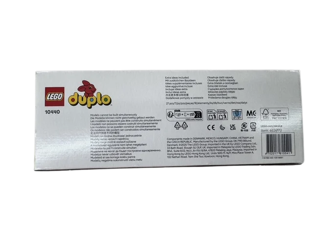 LEGO® DUPLO® - Balancing & Stacking Tree - 10440 - 27 Piece Building Set *** DAMAGED BOX ***