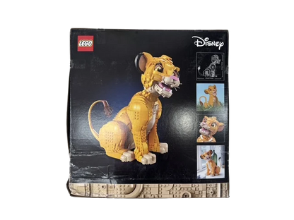 LEGO® Disney - The Lion King™ Young Simba - 43247 Box 3 - 1445 Piece Building Set *** DAMAGED BOX ***