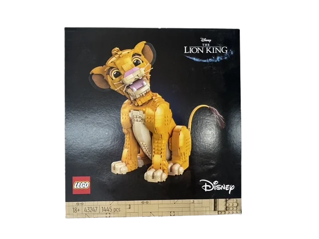 LEGO® Disney - The Lion King™ Young Simba - 43247 Box 1 - 1445 Piece Building Set *** DAMAGED BOX ***