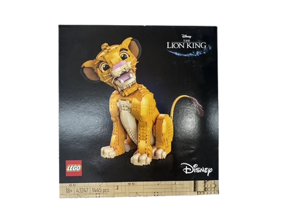LEGO® Disney - The Lion King™ Young Simba - 43247 Box 1 - 1445 Piece Building Set *** DAMAGED BOX ***