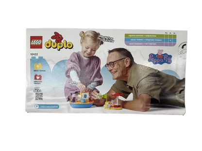 LEGO® DUPLO® - Peppa Pig™ Boat Trip - 10432 Box 2 - 23 Piece Building Set *** DAMAGED BOX ***