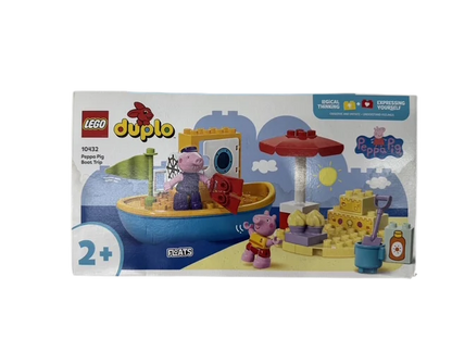 LEGO® DUPLO® - Peppa Pig™ Boat Trip - 10432 Box 3 - 23 Piece Building Set *** DAMAGED BOX ***