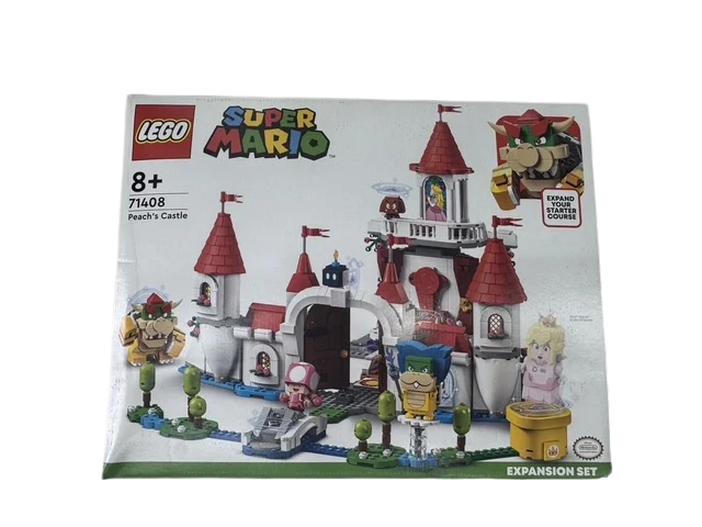 LEGO® Super Mario™ - Peach’s Castle Expansion Set - 71408 - 1216 Piece Building Set *** DAMAGED BOX ***
