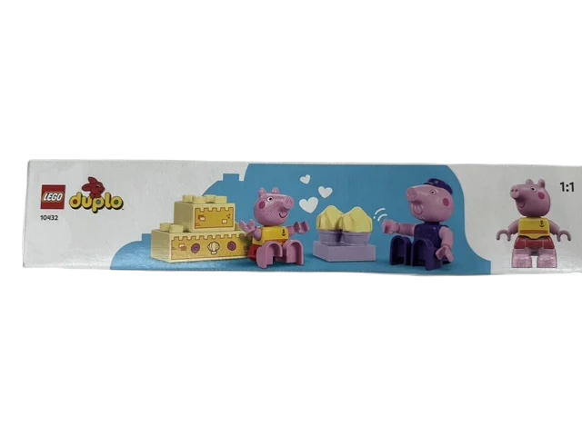 LEGO® DUPLO® - Peppa Pig™ Boat Trip - 10432 Box 3 - 23 Piece Building Set *** DAMAGED BOX ***