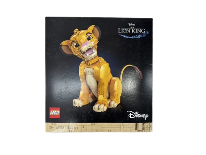 LEGO® Disney - The Lion King™ Young Simba - 43247 Box 3 - 1445 Piece Building Set *** DAMAGED BOX ***
