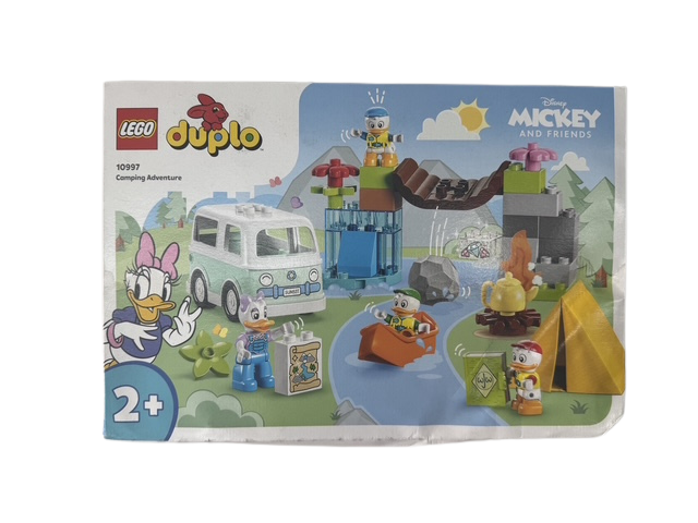 LEGO® DUPLO® Disney - Mickey and Friends Camping Adventure - 10997 - 37 Piece Building Set *** DAMAGED BOX ***