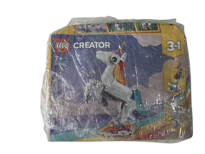 LEGO® Creator 3in1 - Magical Unicorn - 31140 - 145 Piece Building Set *** DAMAGED BOX ***